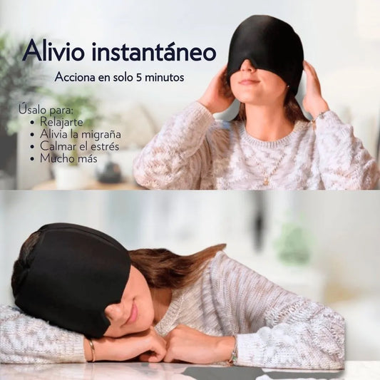 Gorro terapéutico antimigraña